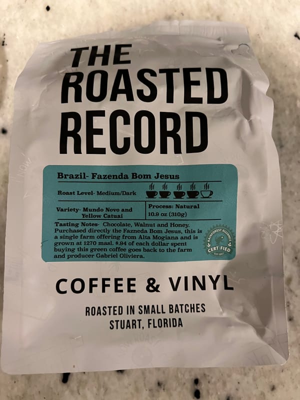 Coffee Review: The Roasted Record